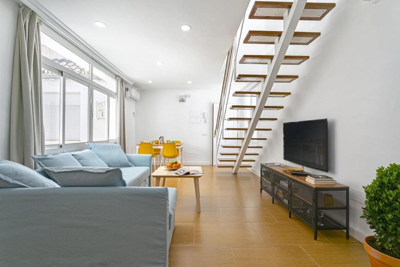 Historic Center Private Terrace Apartment Malaga Luaran gambar