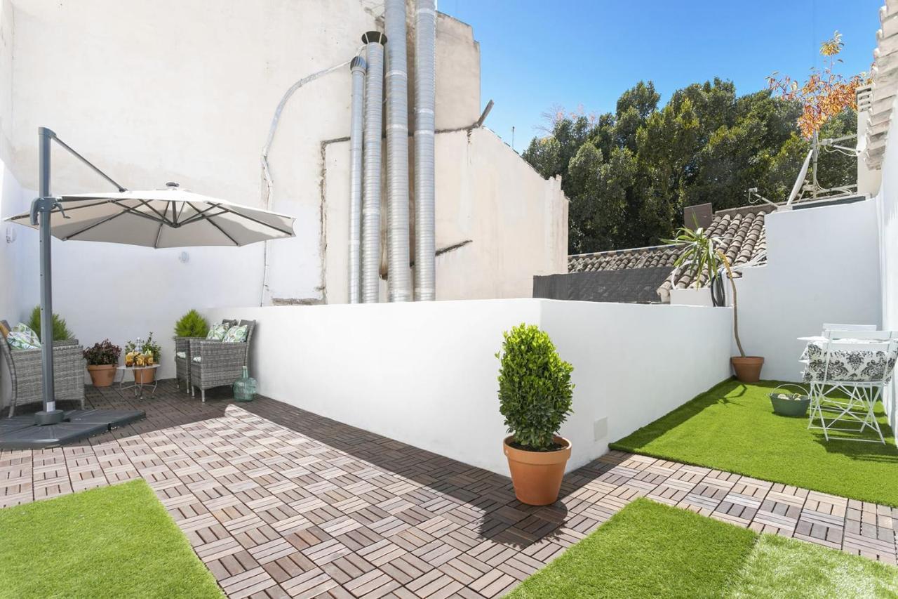 Historic Center Private Terrace Apartment Malaga Luaran gambar