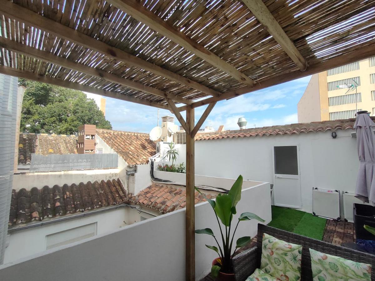 Historic Center Private Terrace Apartment Malaga Luaran gambar