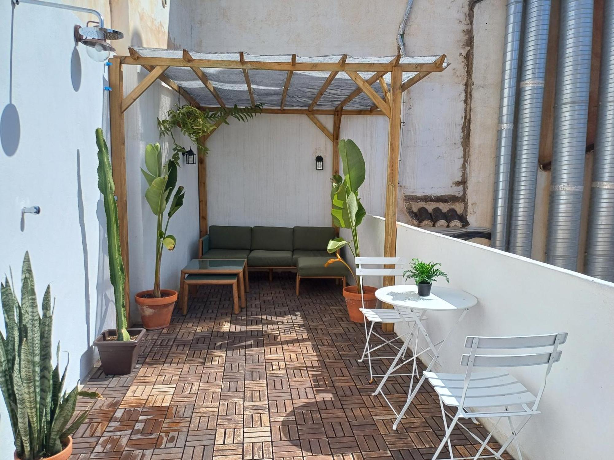 Historic Center Private Terrace Apartment Malaga Luaran gambar
