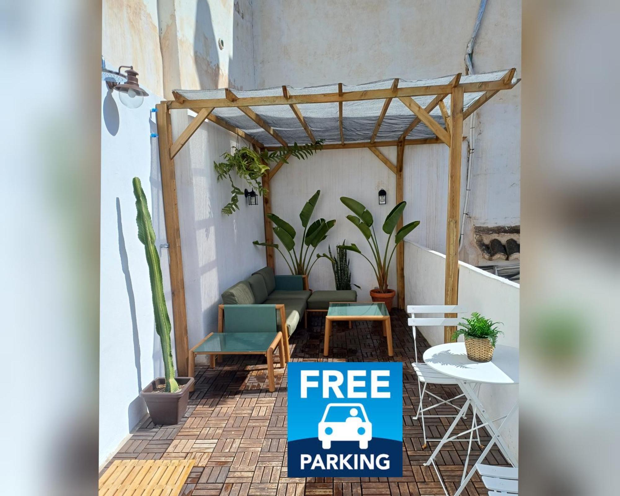 Historic Center Private Terrace Apartment Malaga Luaran gambar